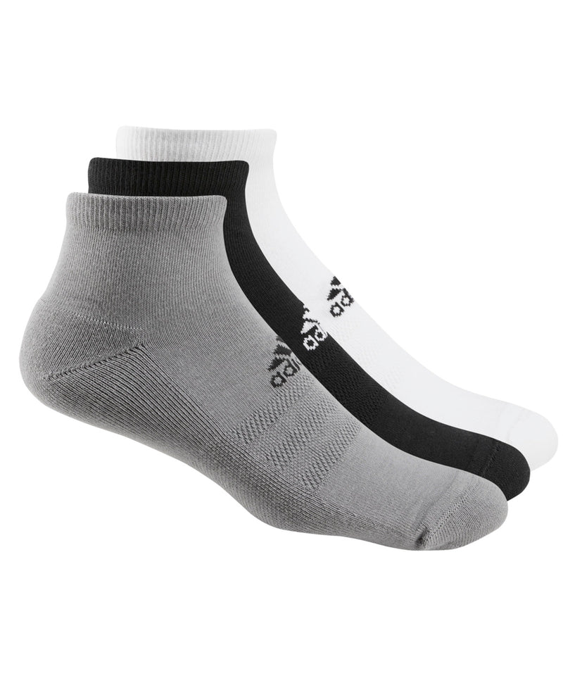 adidas® 3-pack golf ankle socks