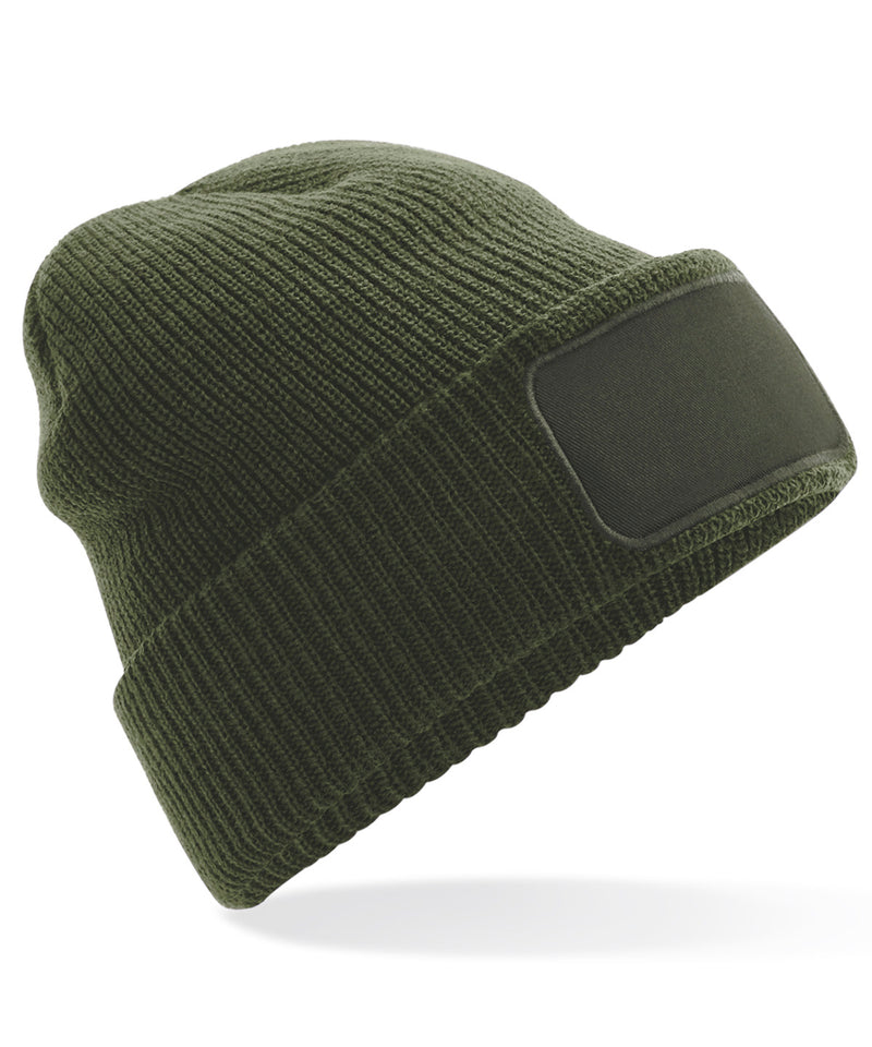 Thinsulate™ patch beanie