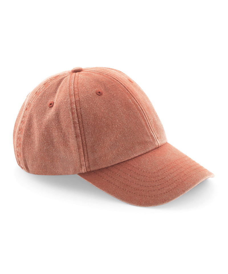 Low-profile vintage cap