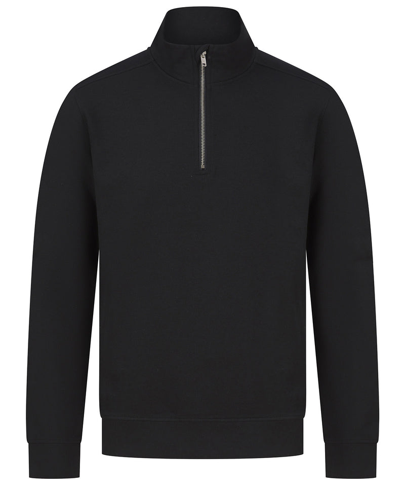 Unisex sustainable 1/4 zip sweatshirt
